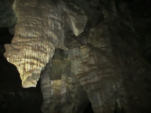 This part of the cave was famous for looking like an elephant!